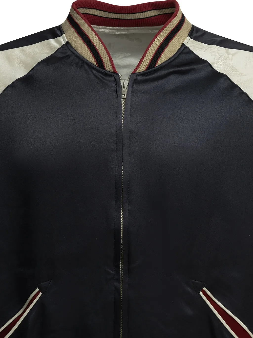 Beams Plus Reversible Bomber Jacket Oriental