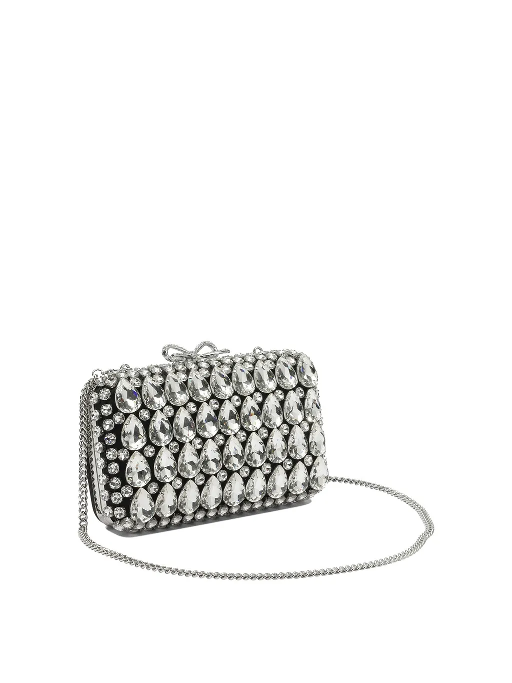 Self Portrait Clutch With Crystals