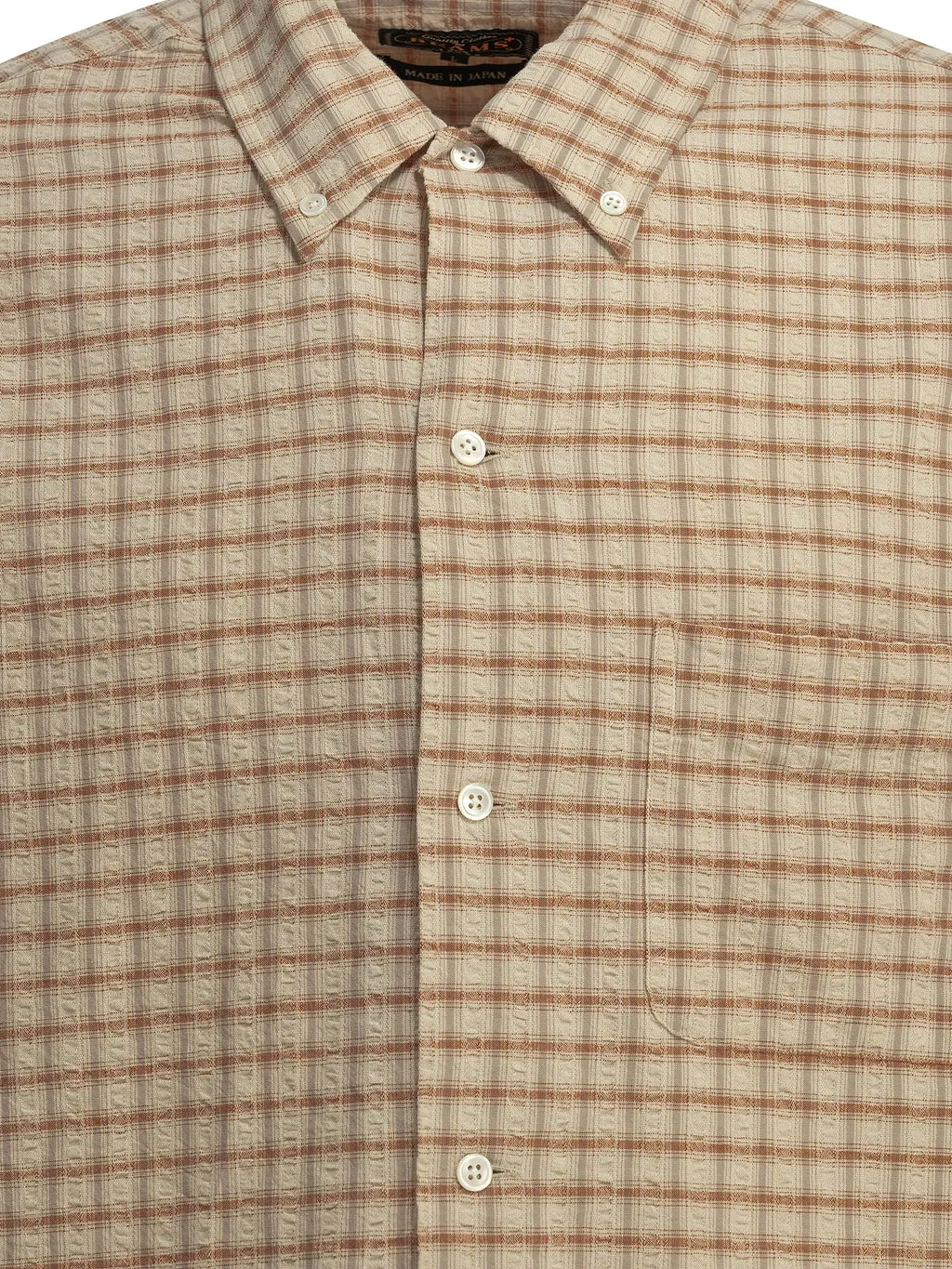Beams Plus Casual Shirt Open Bd Sucker