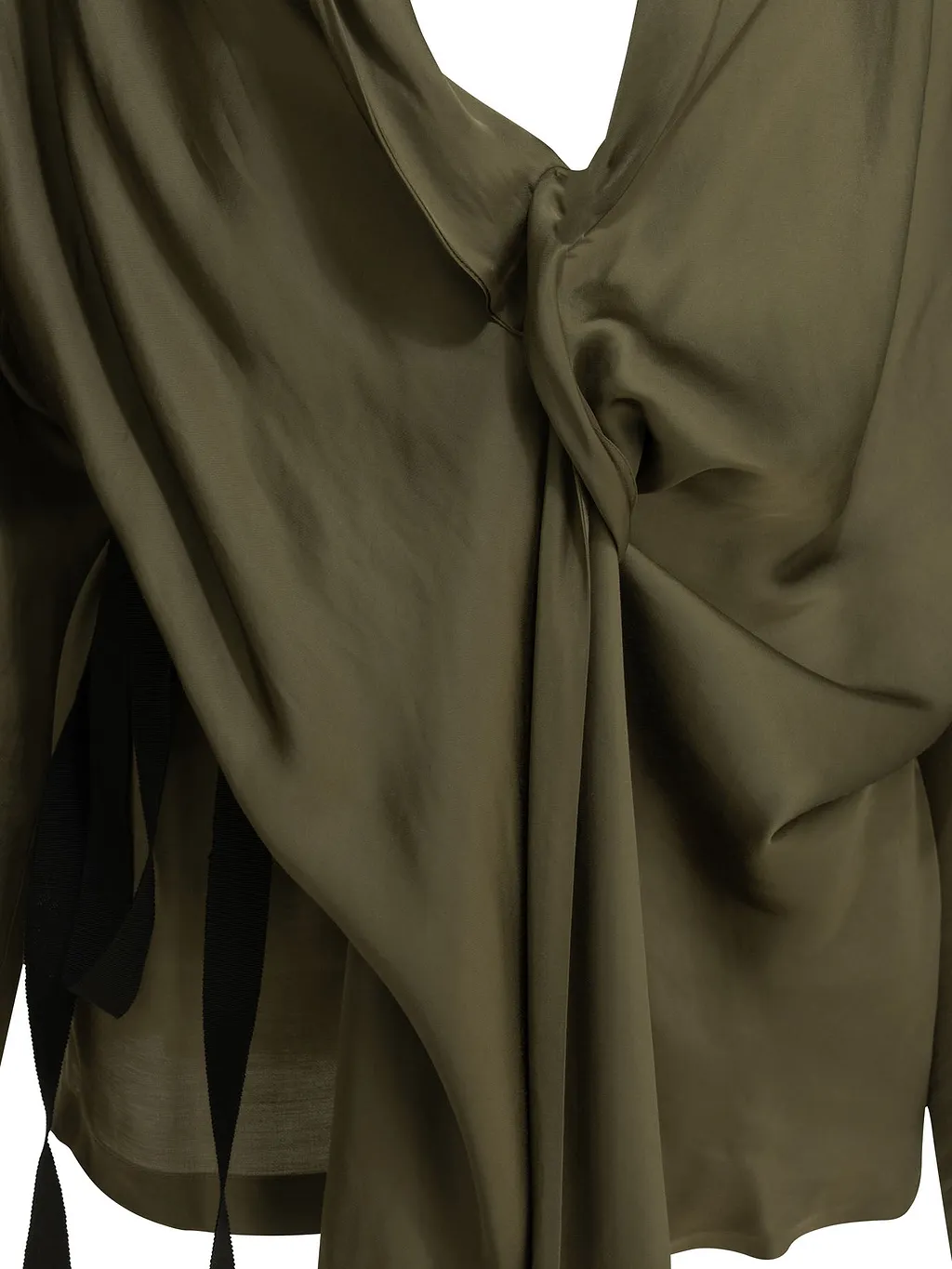 Sa Su Phi Viscose Draped Shirt