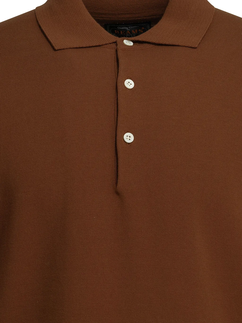 Beams Plus Cotton Button Down Polo Shirt
