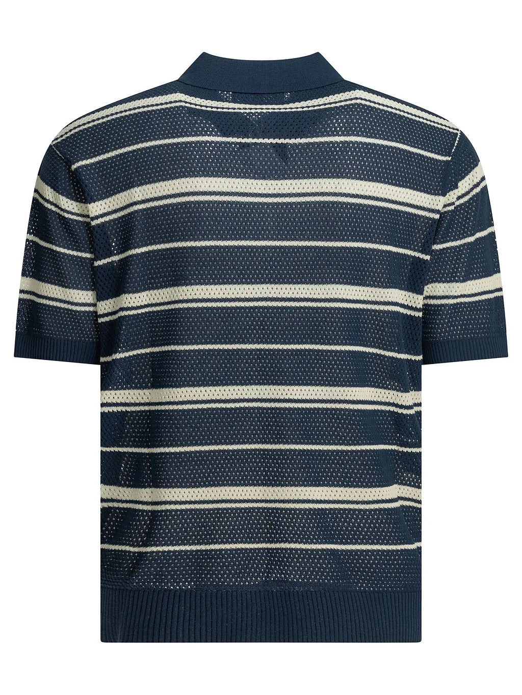 Beams Plus Striped Button Down Polo Shirt