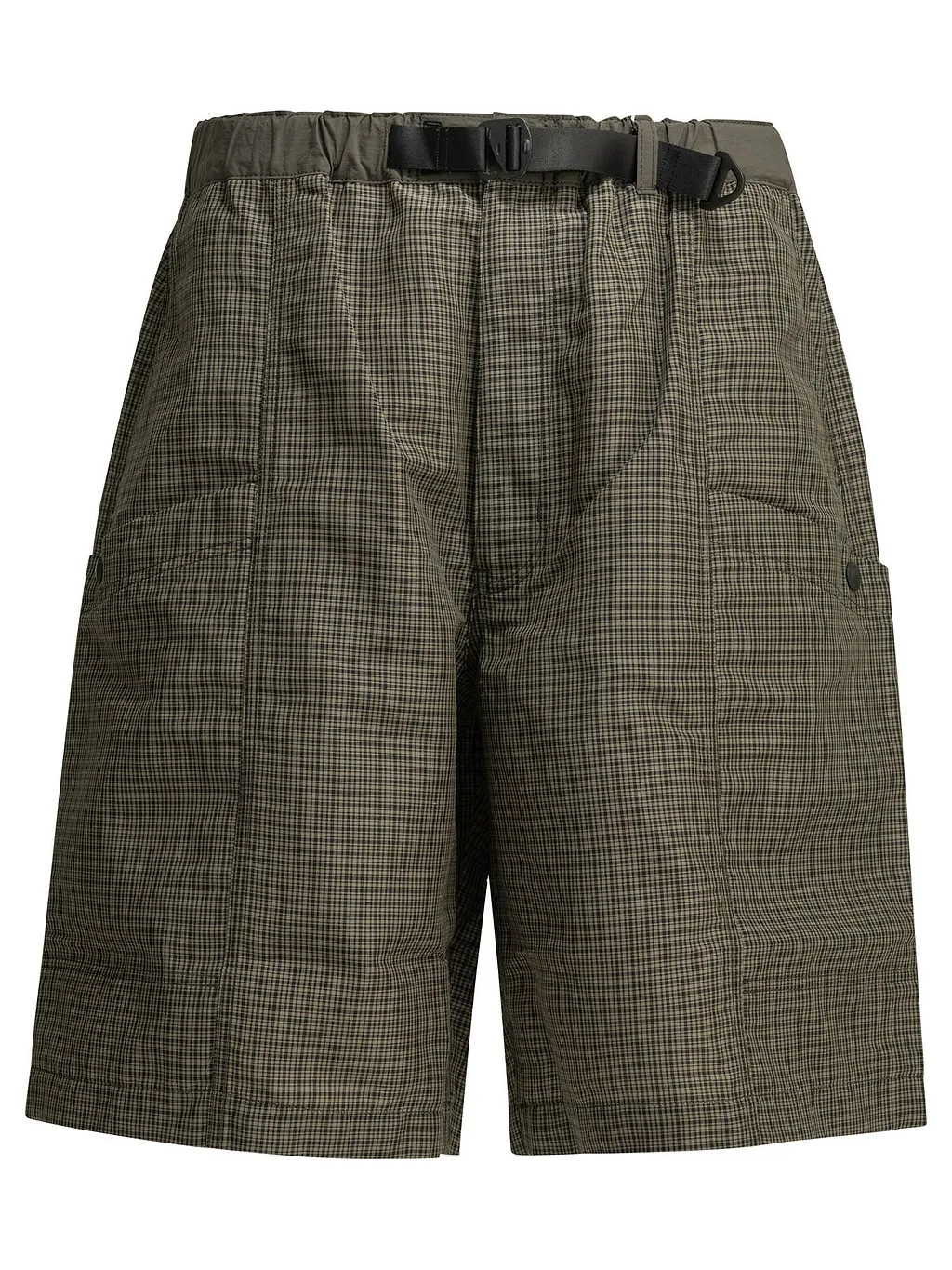 Comme Des GarÇOns Homme Plaid Cargo Shorts