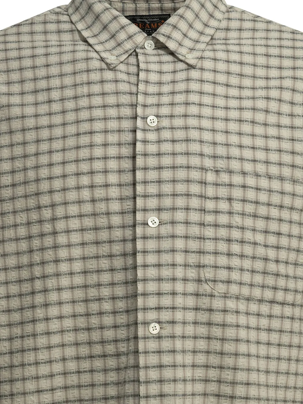 Beams Plus Casual Shirt Open Bd Sucker