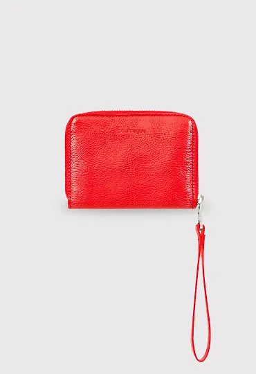 CourrÈGes Wallet Naplack Zipped Compact