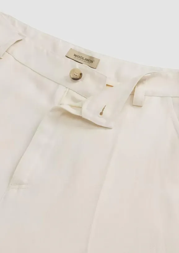 Woolrich Lyocell Linen Pants