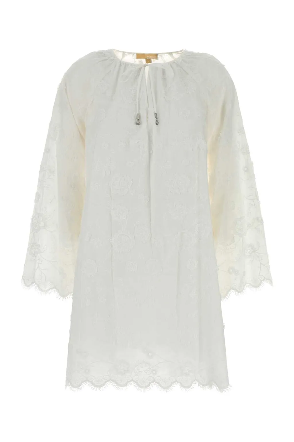 Michael By Michael Kors White Cotton Dress