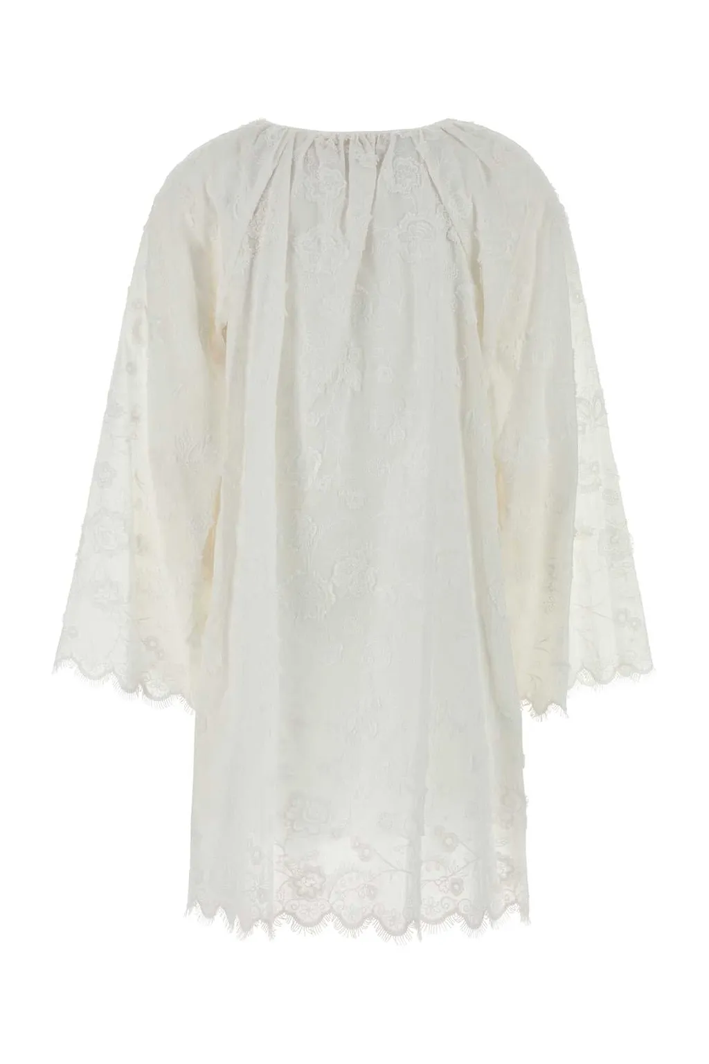 Michael By Michael Kors White Cotton Dress