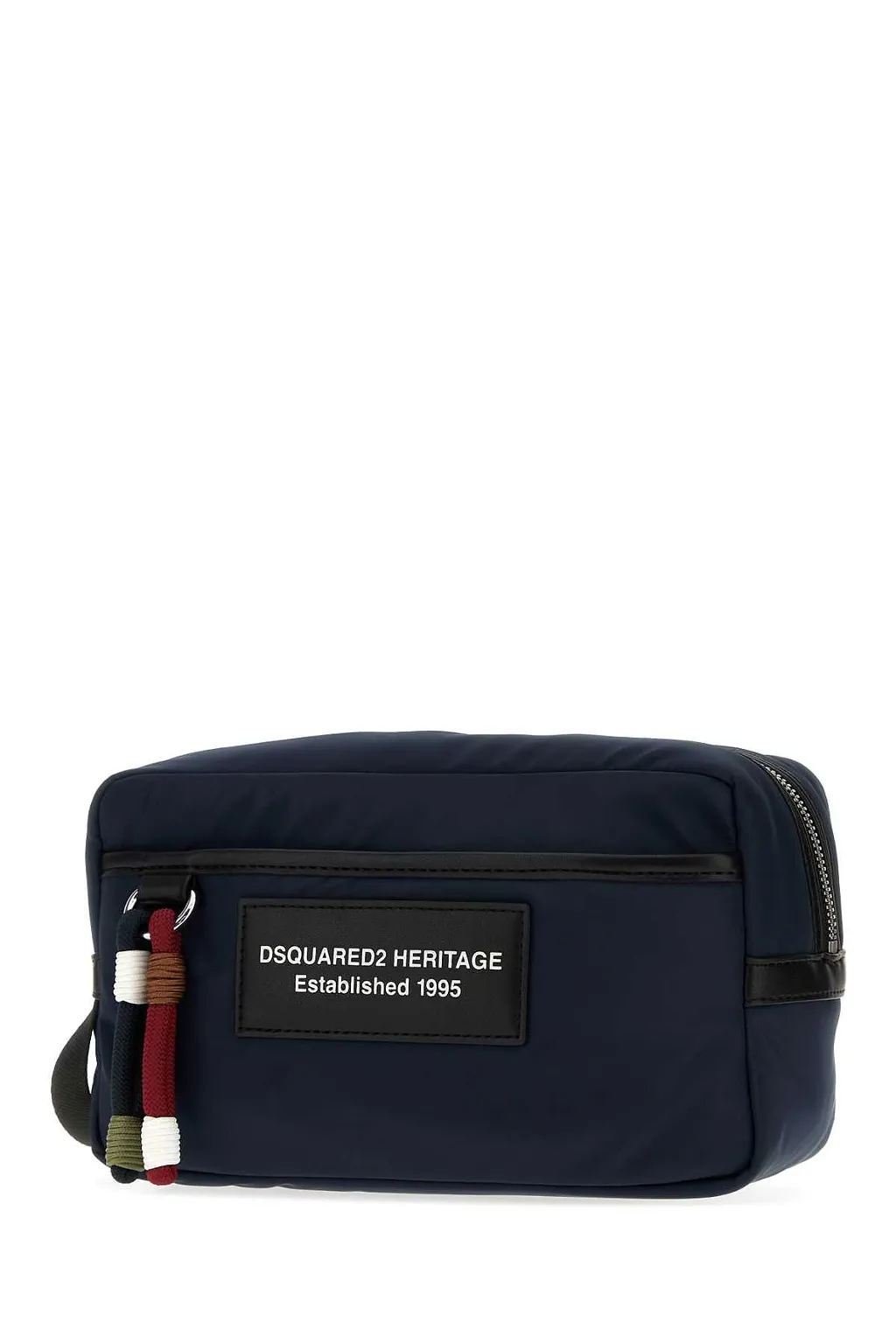 Dsquared Navy Blue Fabric Beauty Case