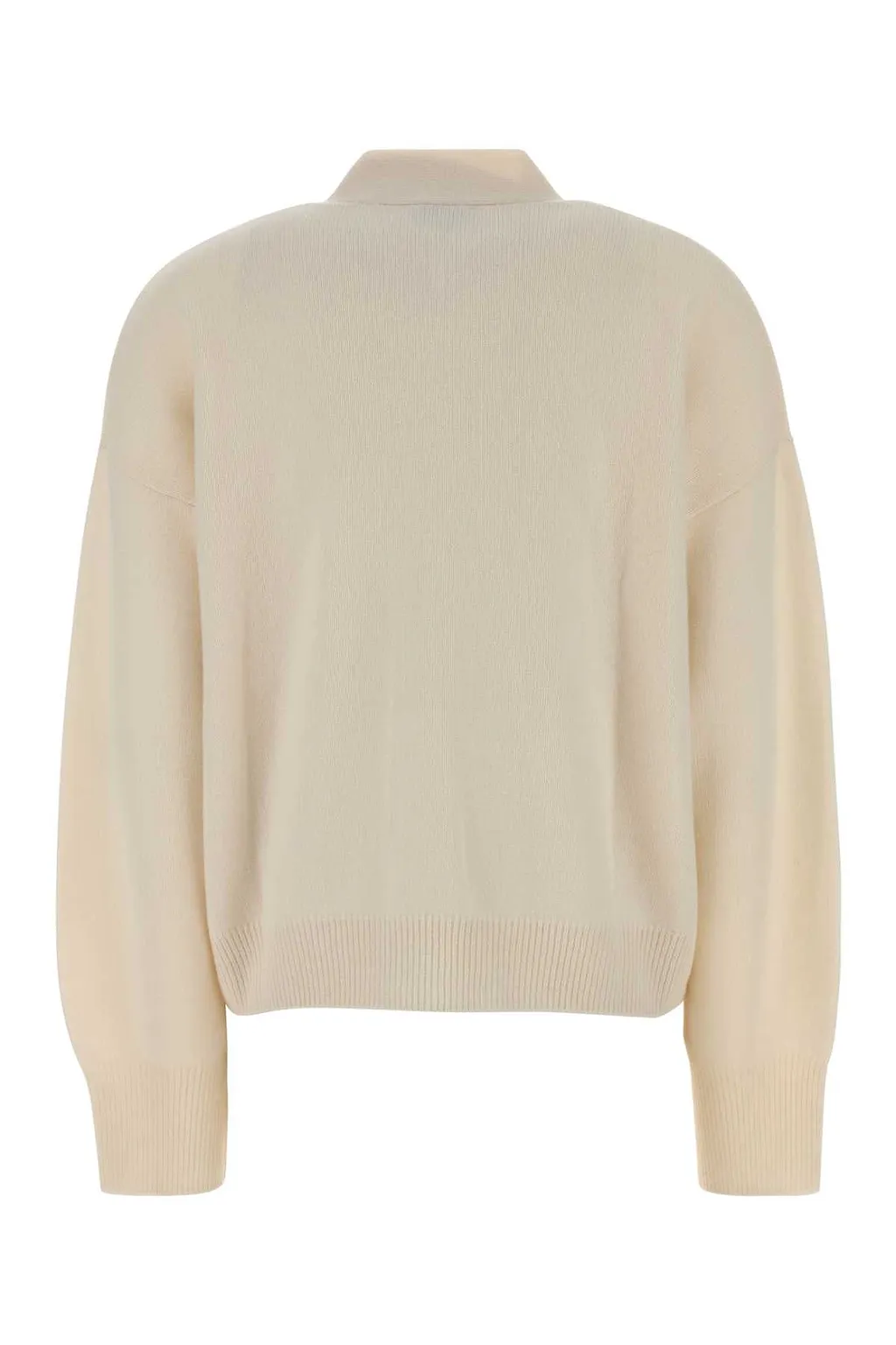 Le Kasha Ivory Cashmere Cardigan