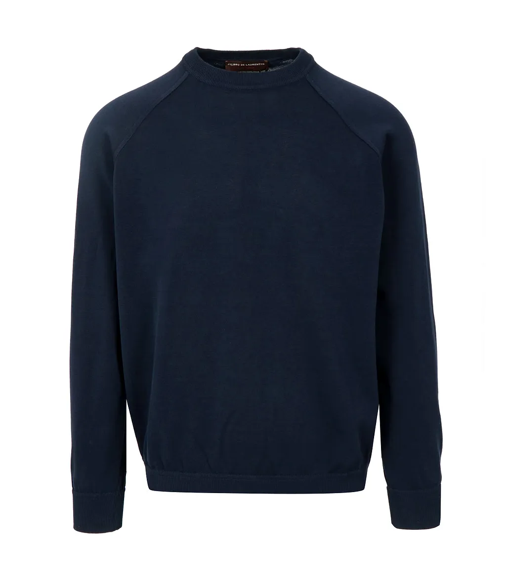 Filippo De Laurentis Sweaters Navy Blue