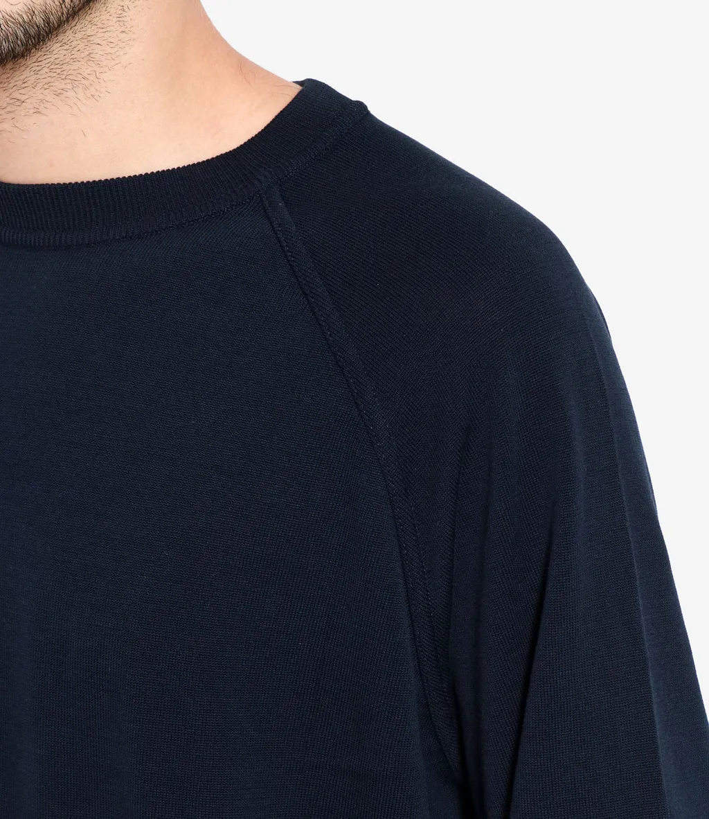 Filippo De Laurentis Sweaters Navy Blue
