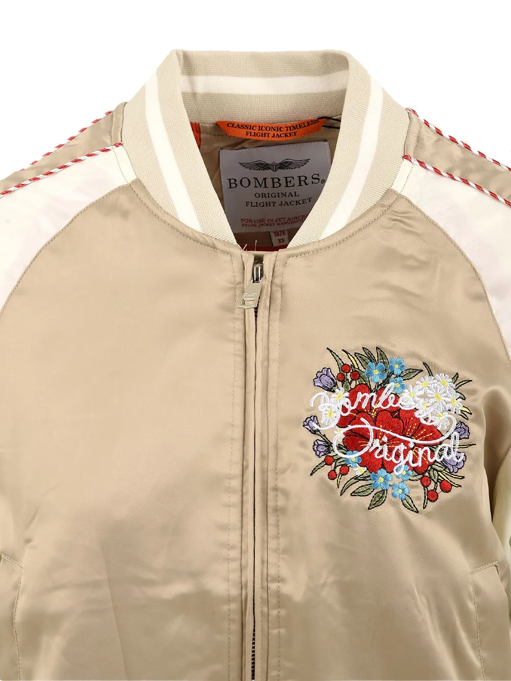 Bombers Coats Beige