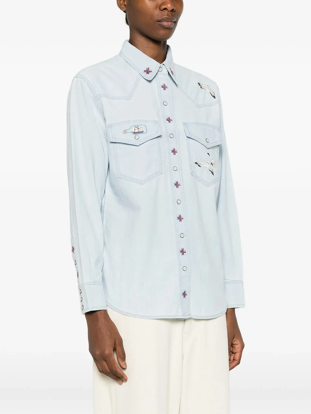 Filson W`S Embroidered Western Shirt