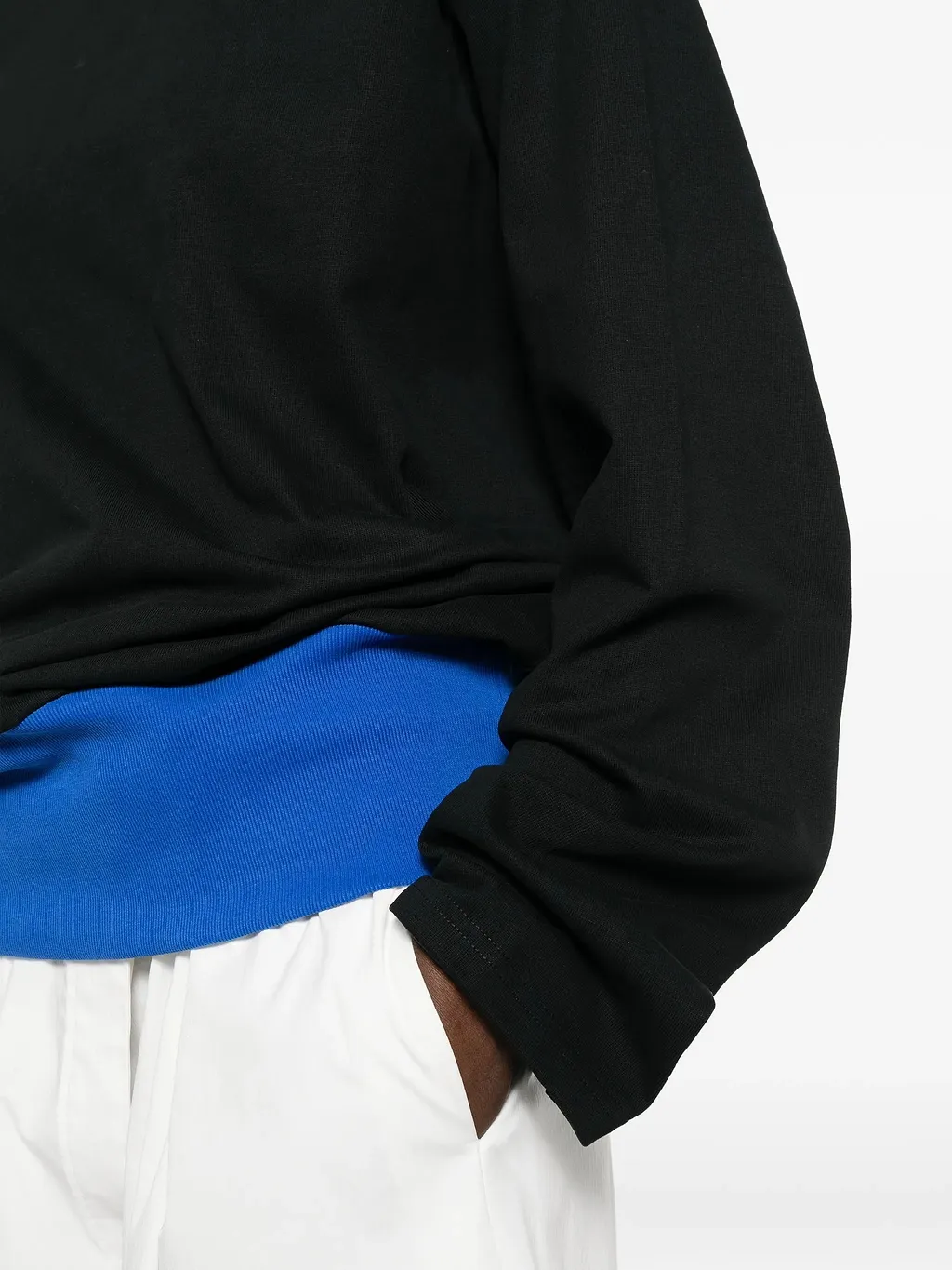 Lii Contrast Waistband T Shirt