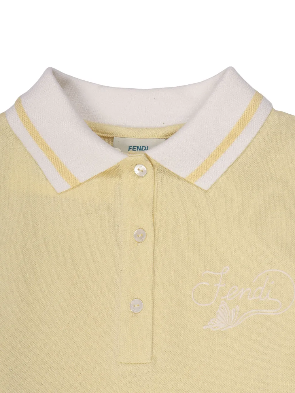 Fendi Jr Dress Cotone Piquet