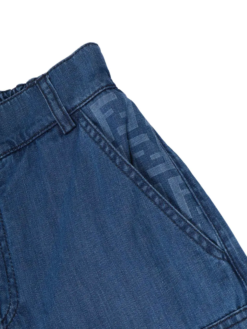 Fendi Jr Pantalone Denim