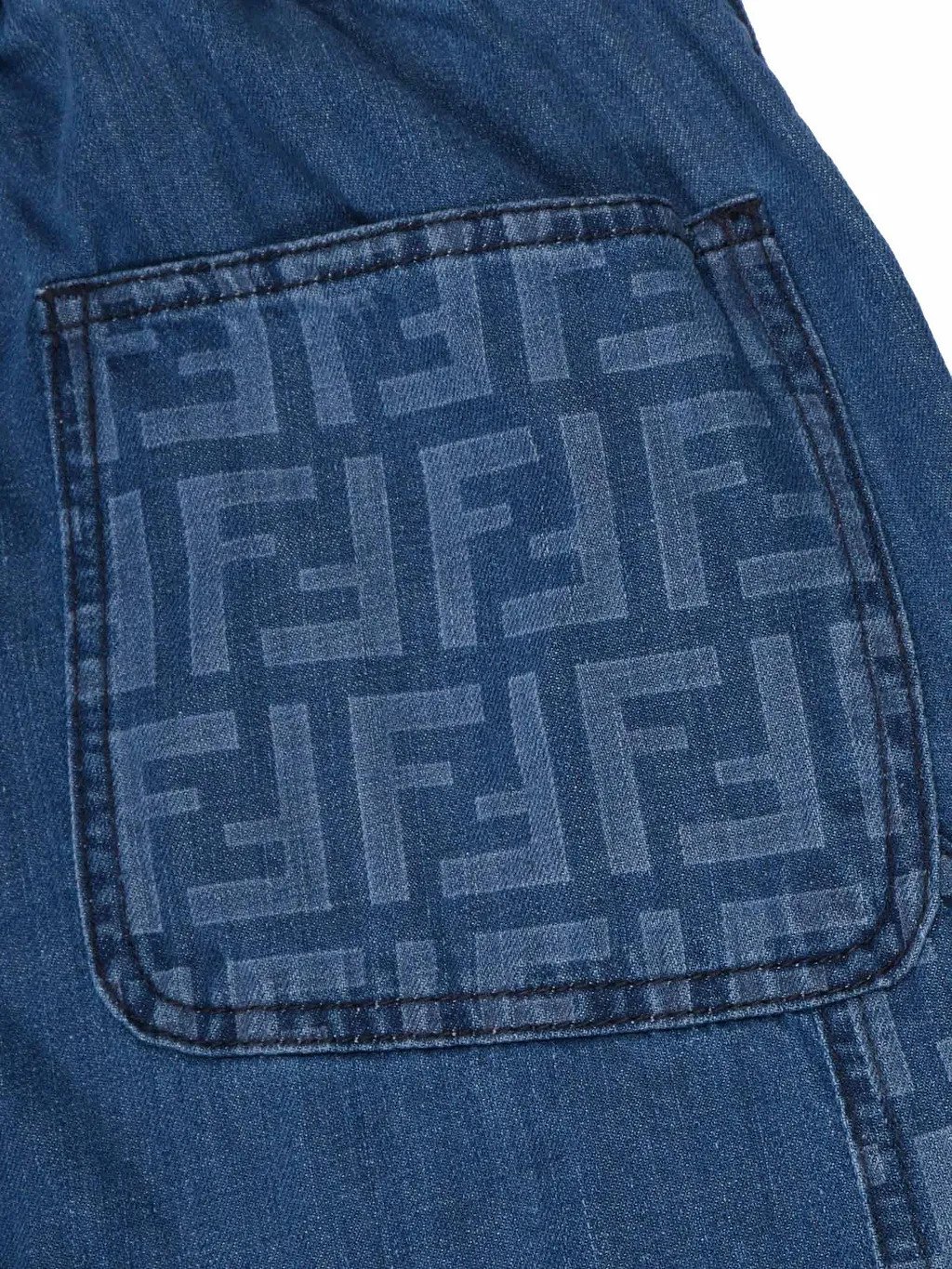 Fendi Jr Pantalone Denim