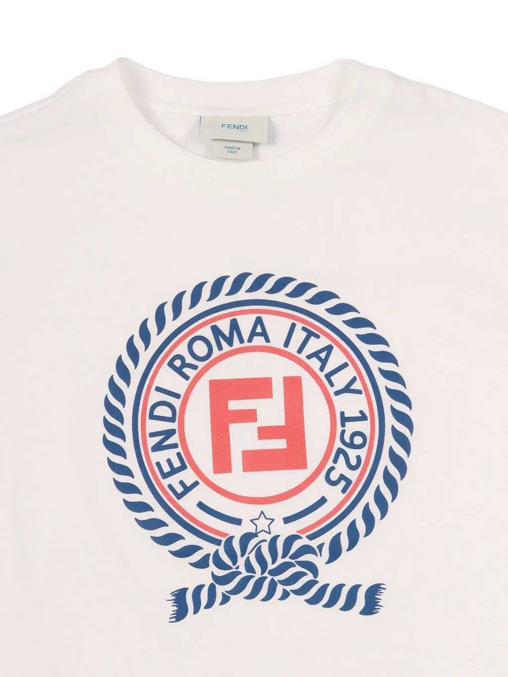 Fendi Jr T Shirt Jersey Tinto