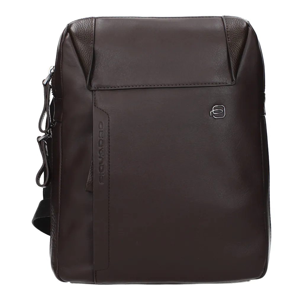 Piquadro Crossbody Bags Leather Brown/Moro Head