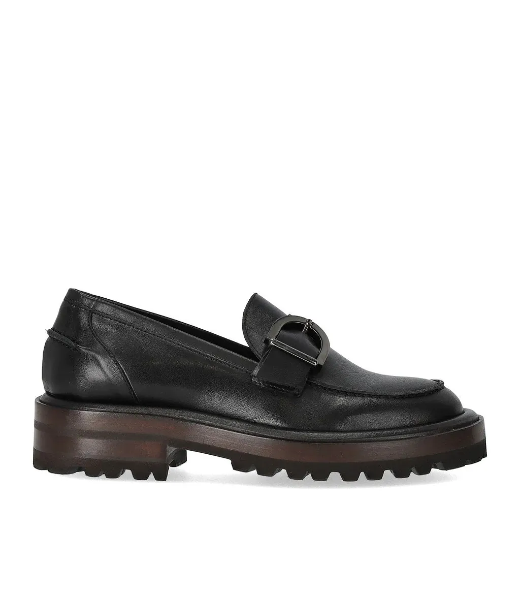 Duccio Del Duca Black Loafer