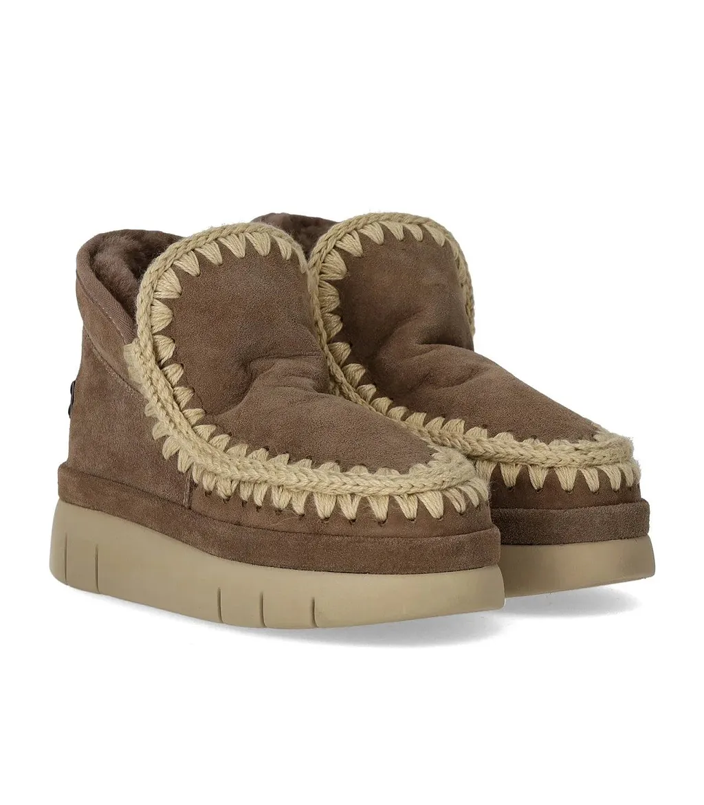 Mou Bounce Welt Suede Elephant Grey Sneaker