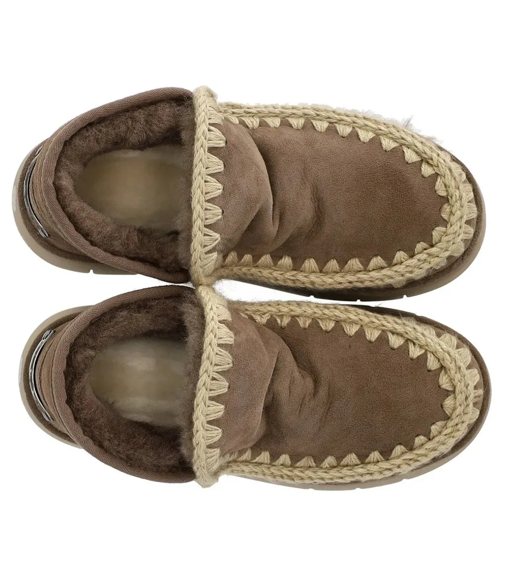 Mou Bounce Welt Suede Elephant Grey Sneaker