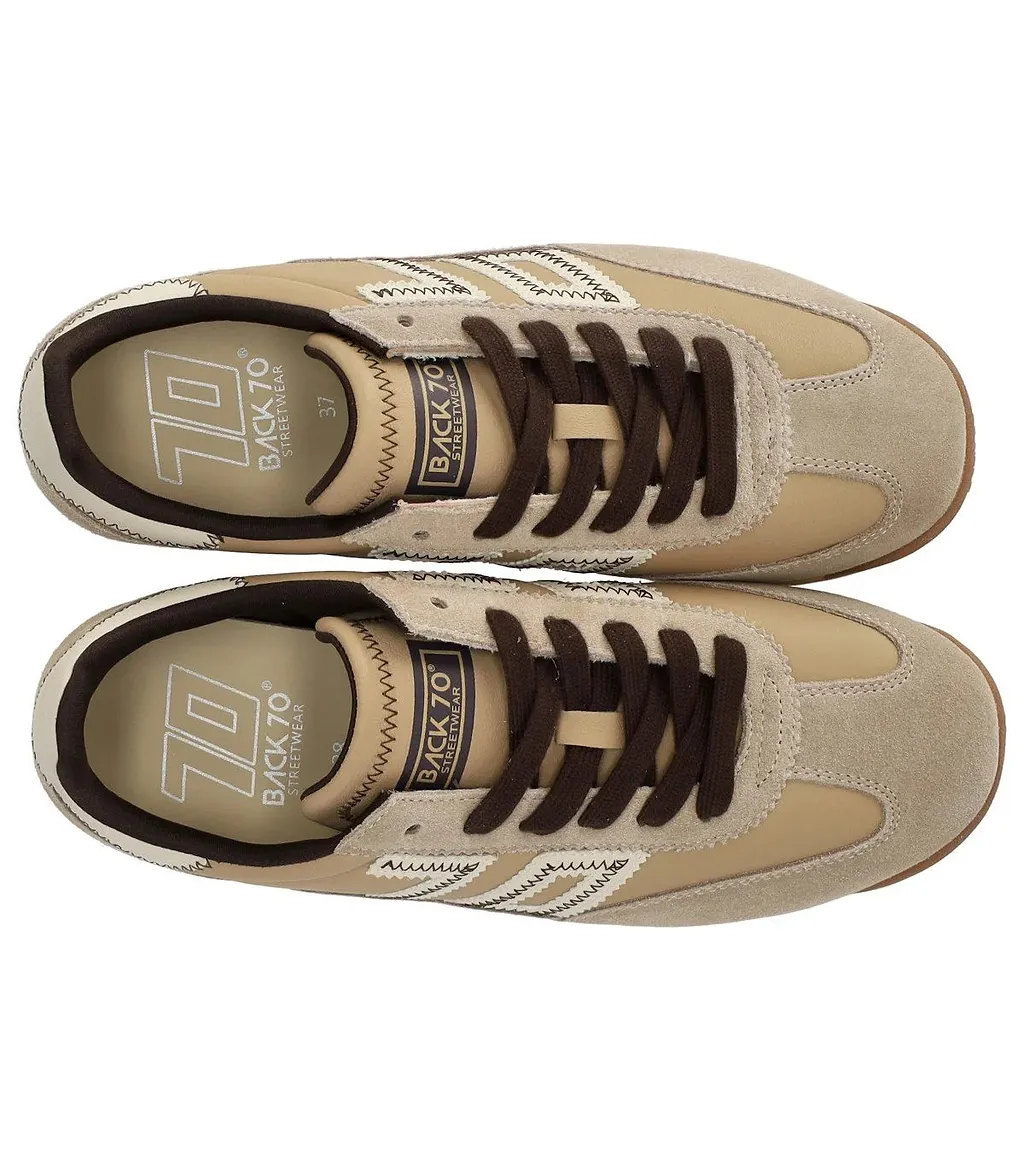 Bakc70 Jogger Beige Sneaker