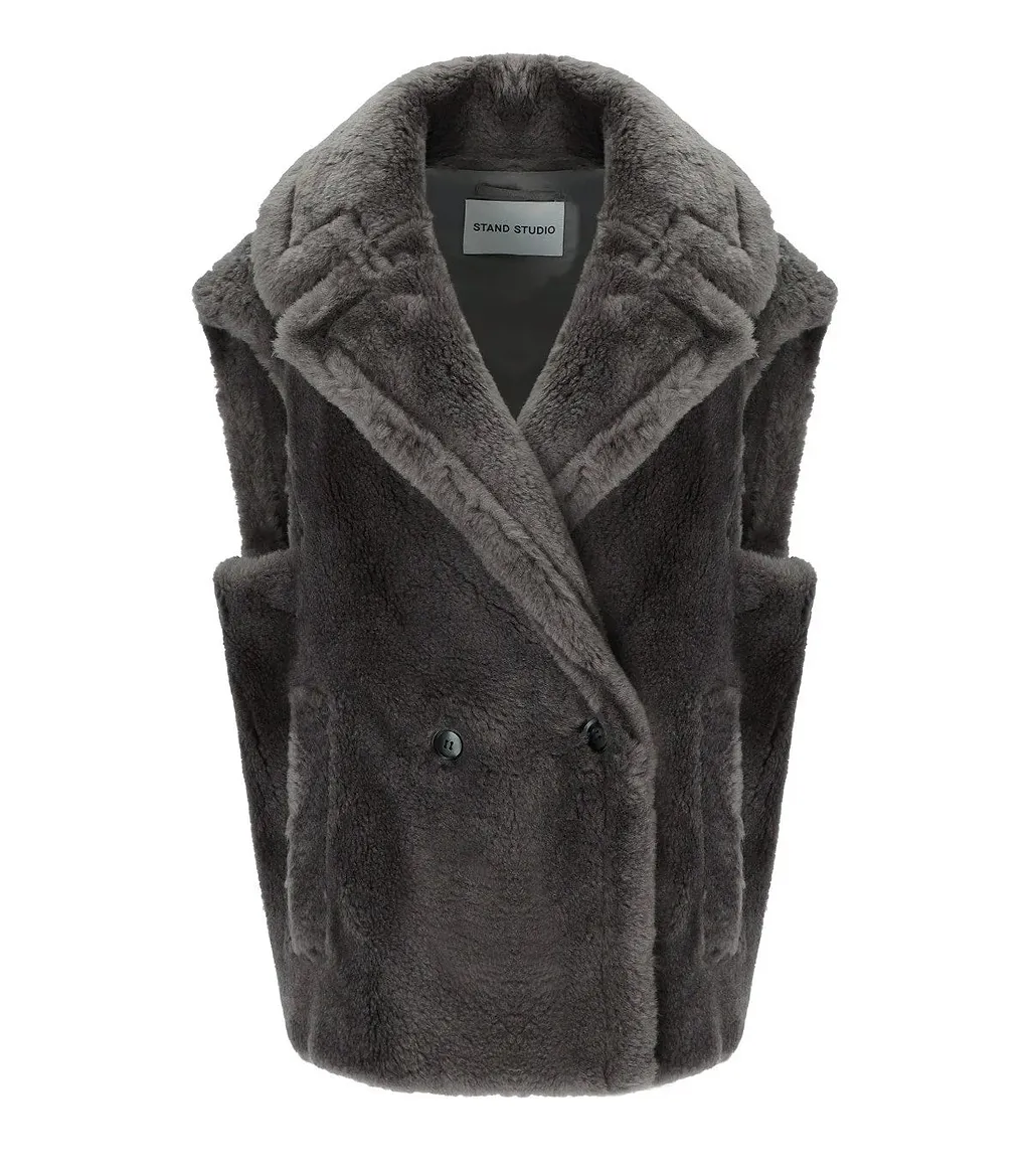 Stand Studio Clary Grey Vest