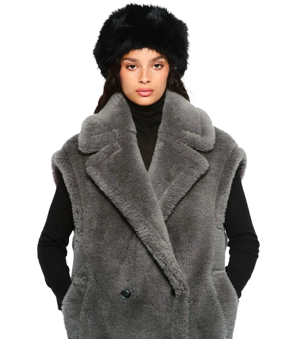 Stand Studio Clary Grey Vest