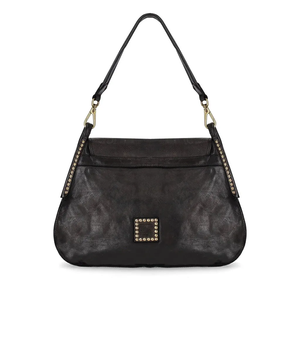 Campomaggi Enza Black Shoulder Bag