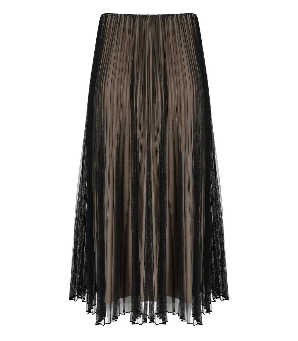 Max Mara Weekend Baby Black Midi Skirt