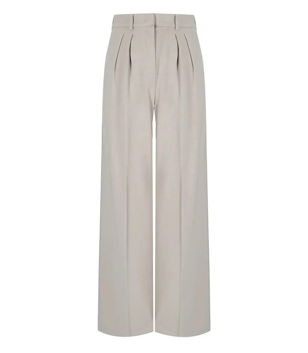 Mm Max Mara Ginnico Light Beige Pants