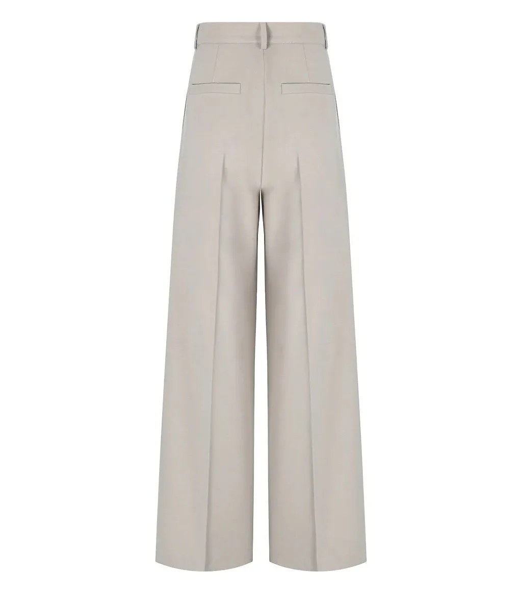 Mm Max Mara Ginnico Light Beige Pants