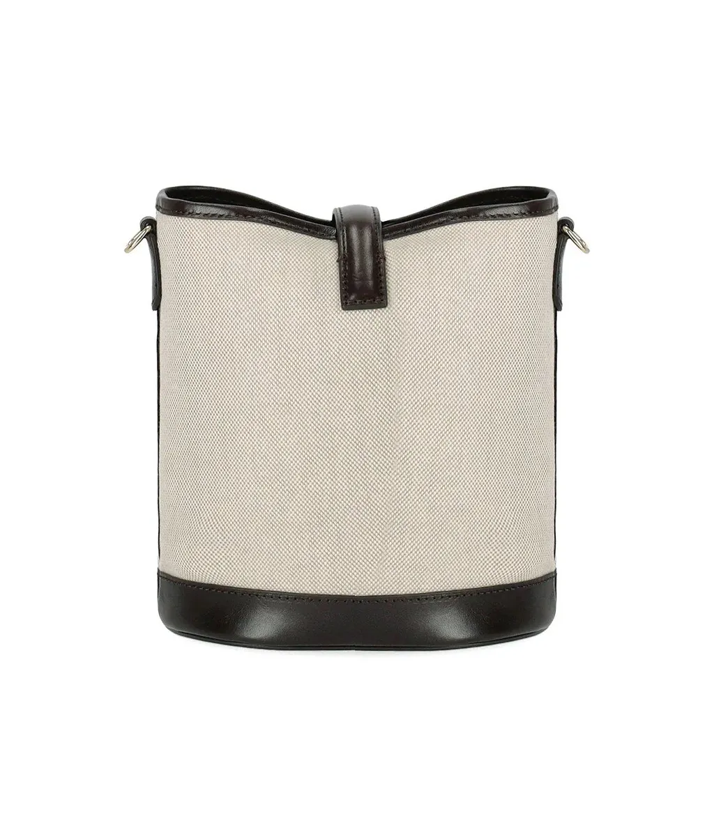 Max Mara Weekend Vasaio Beige Bucket Bag