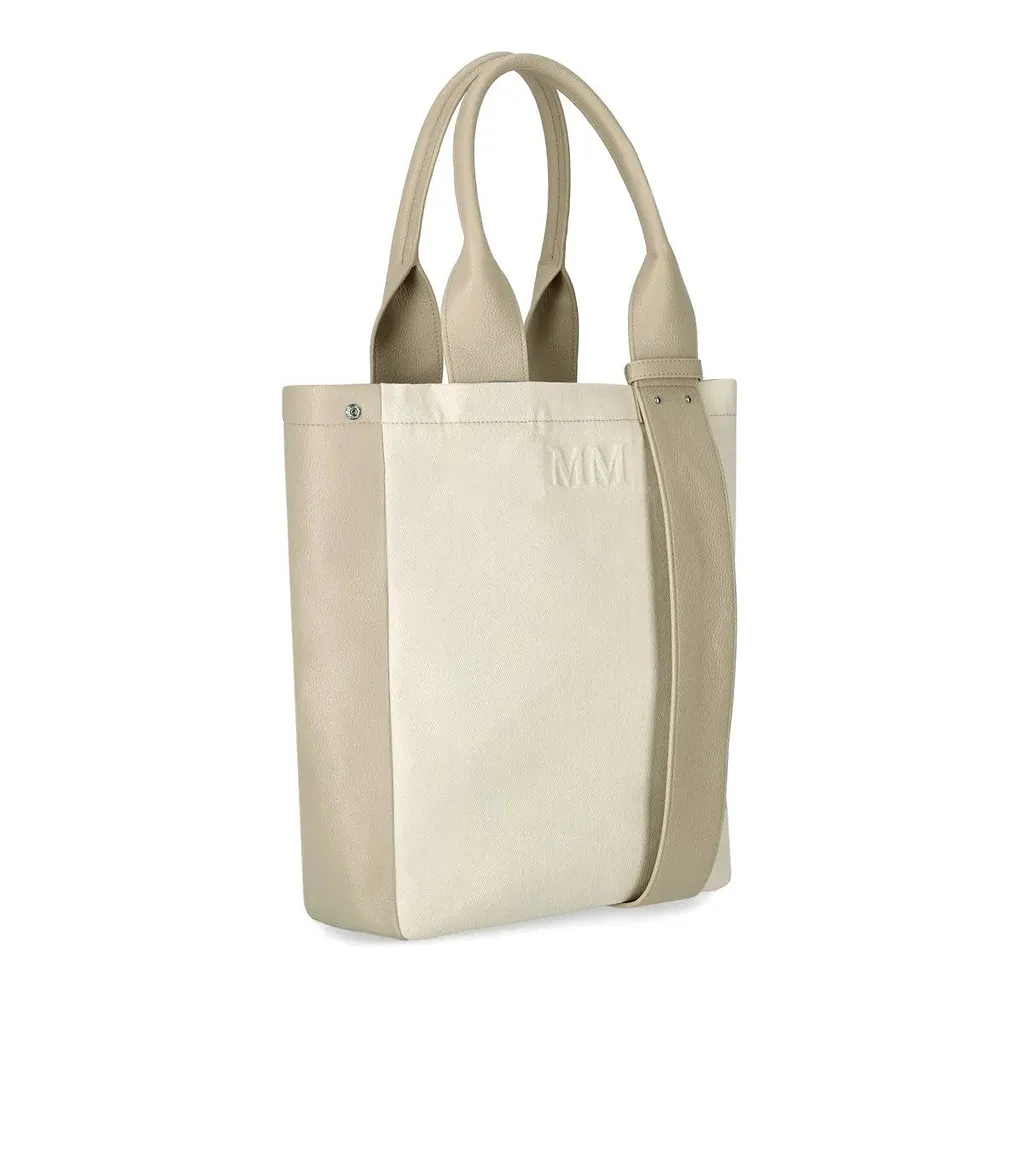 Mm Max Mara Pesco Beige Handbag