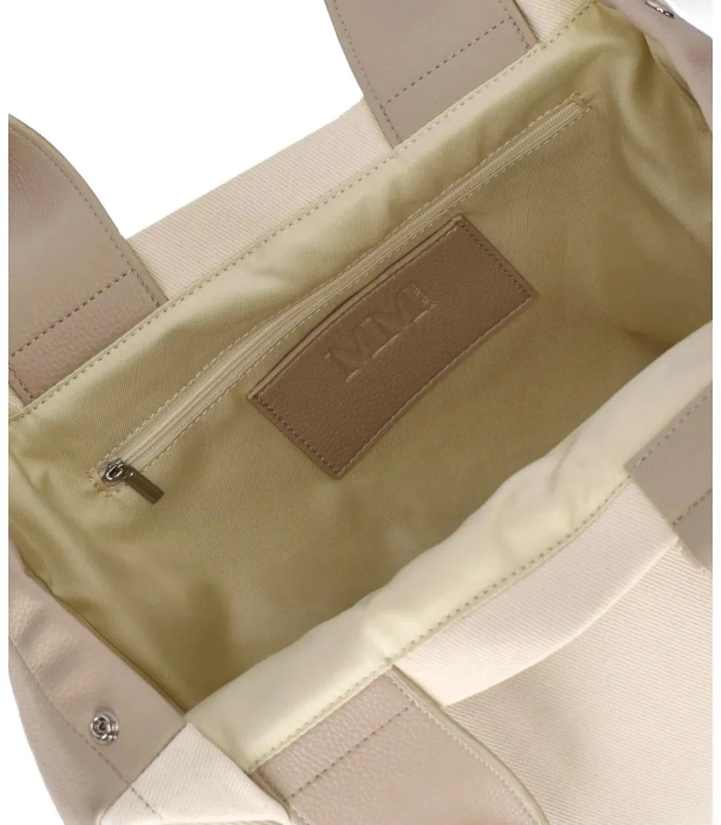 Mm Max Mara Pesco Beige Handbag