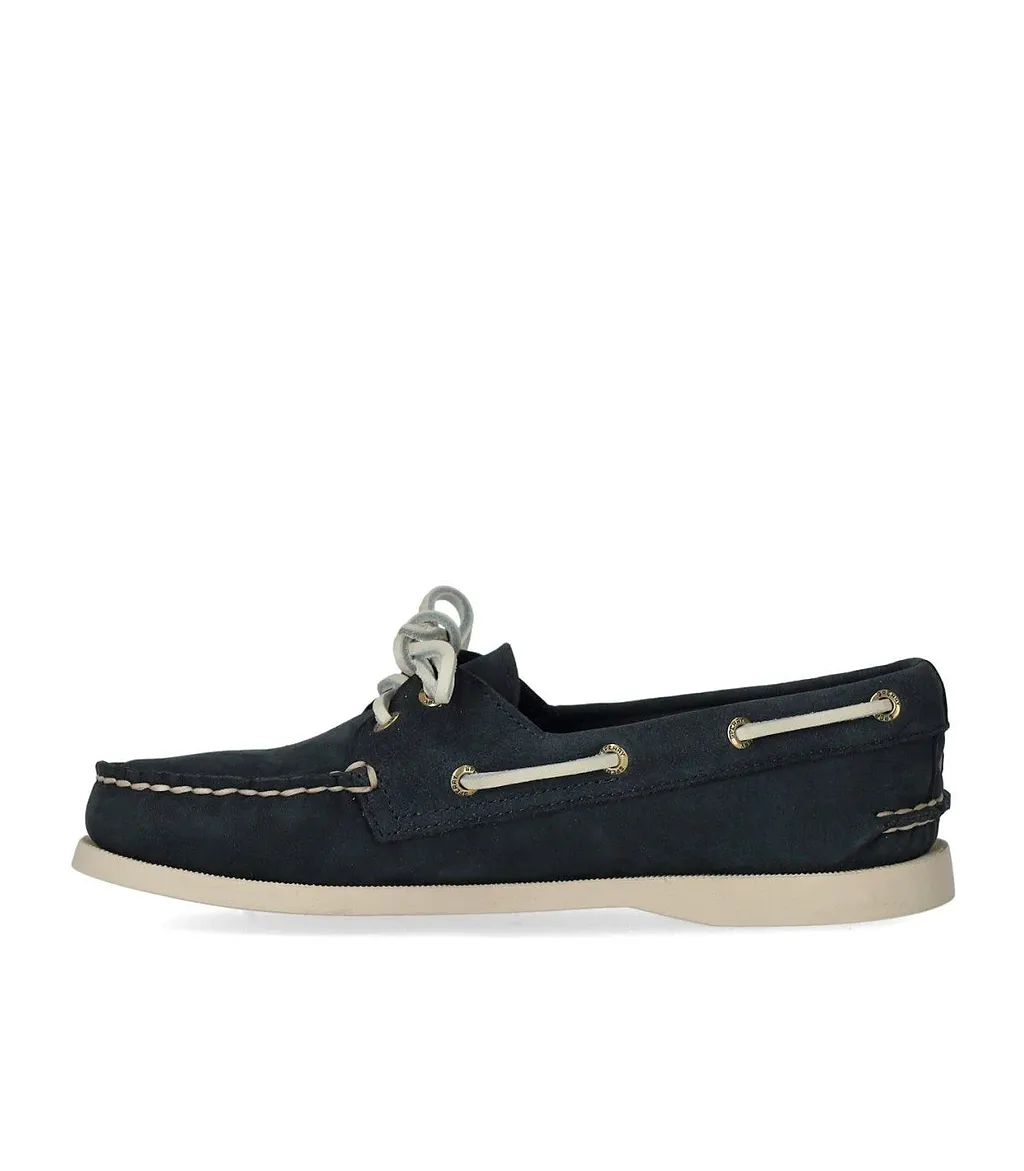 Sperry Navy Blue Leather Loafer