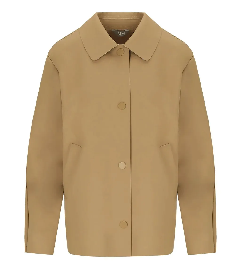Mm Max Mara Tessile Beige Jacket