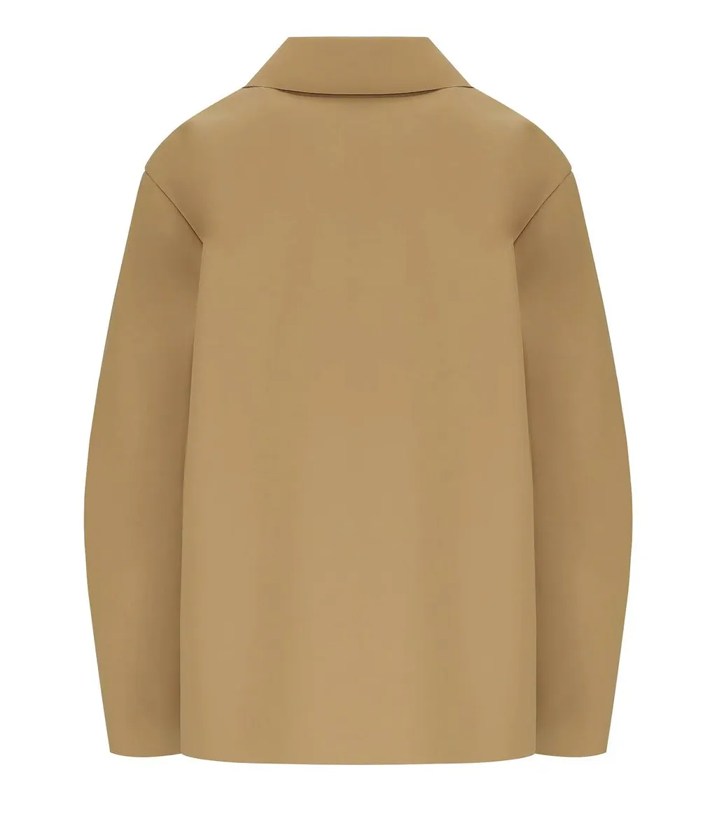 Mm Max Mara Tessile Beige Jacket