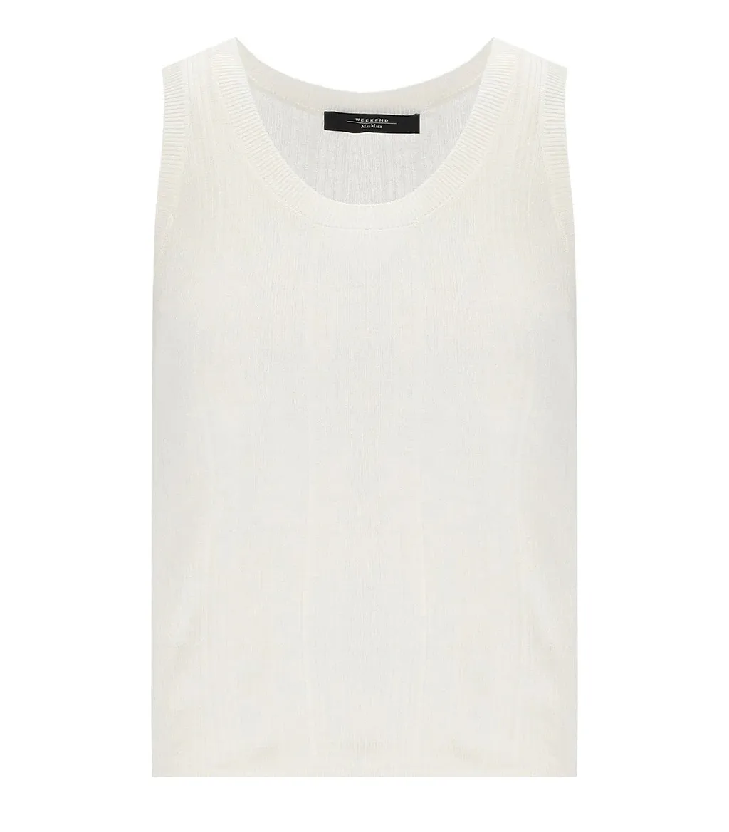 Max Mara Weekend Cose White Top