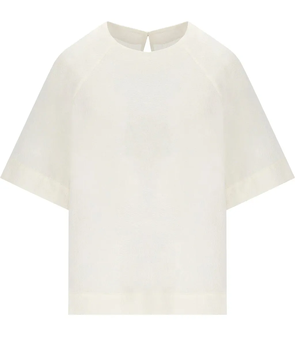 Mm Max Mara Ridente White Blouse