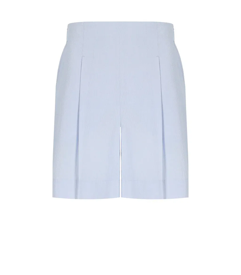 Mm Max Mara Balta Light Blue Bermuda Shorts