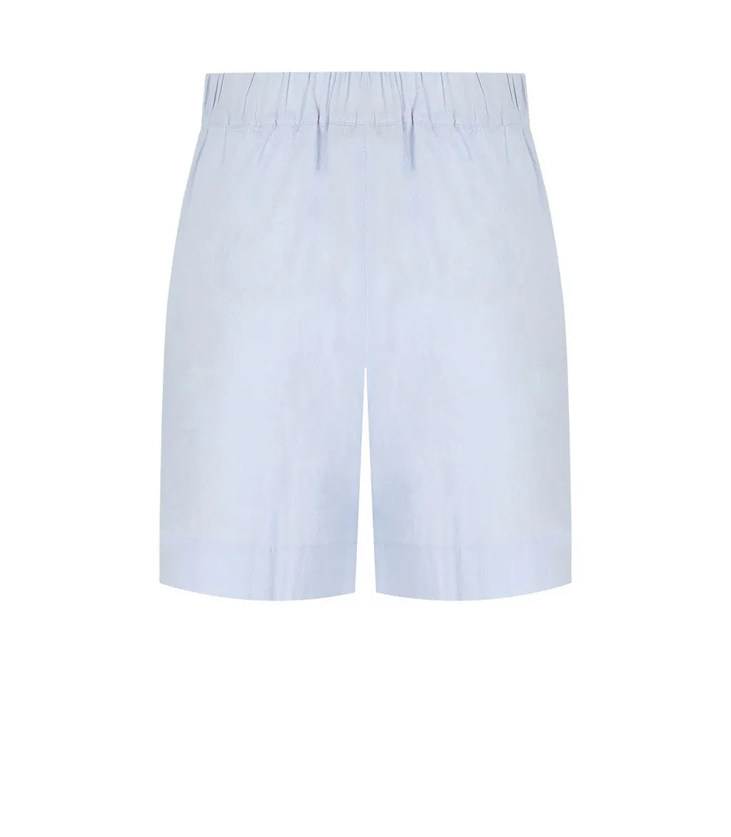 Mm Max Mara Balta Light Blue Bermuda Shorts