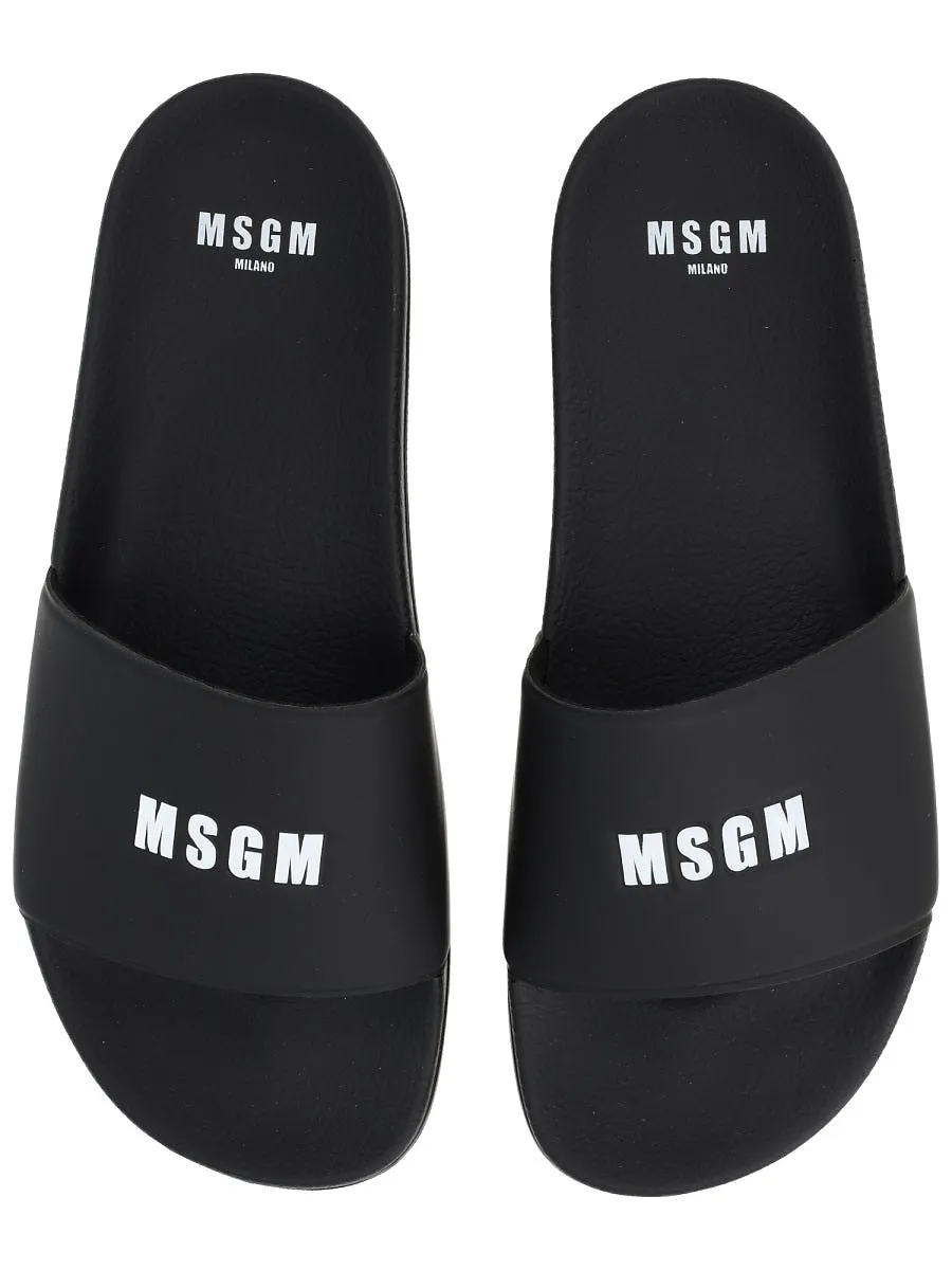 Msgm Slide Con Logo
