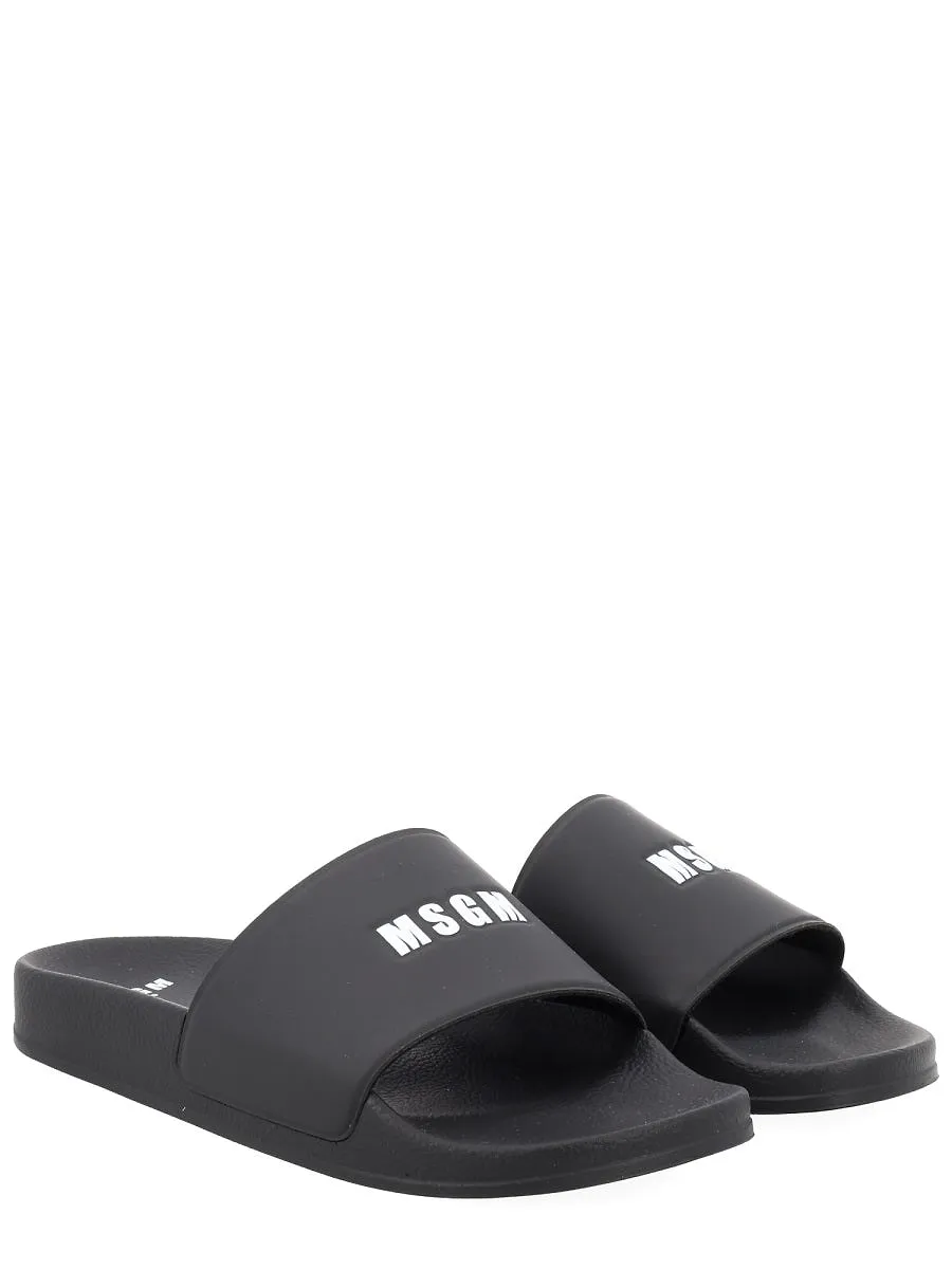 Msgm Slide Con Logo