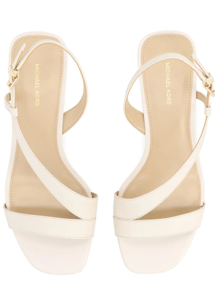 Michael By Michael Kors Sandalo Con Tacco Jaida