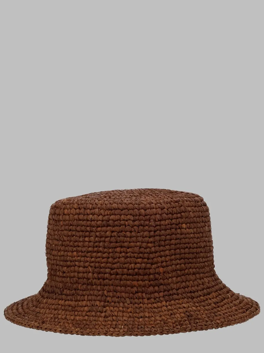 Vivienne Westwood Cappello In Rafia Bucket