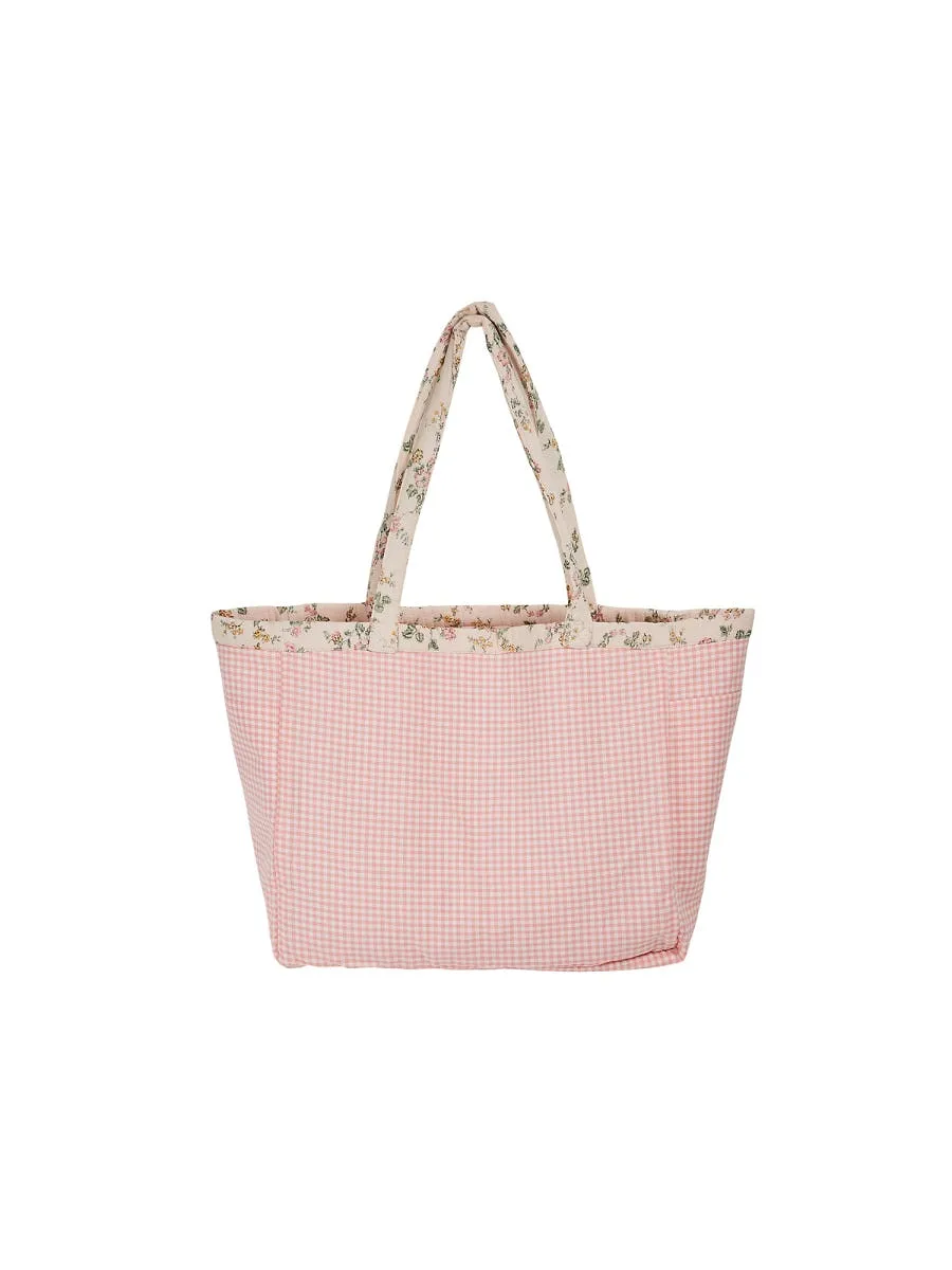 Emile & Ida Borsa A Quadretti The Tote Bag