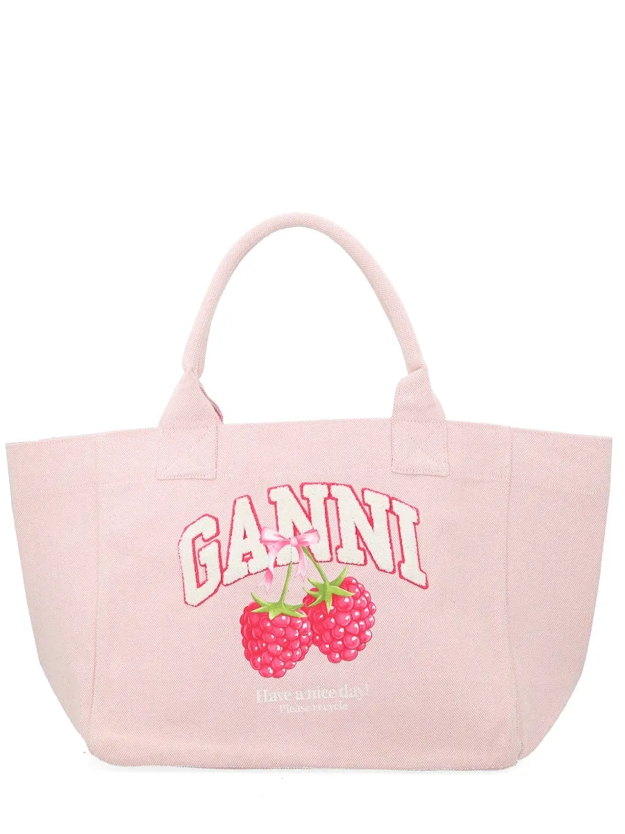 Ganni Borsa Medium Raspberry